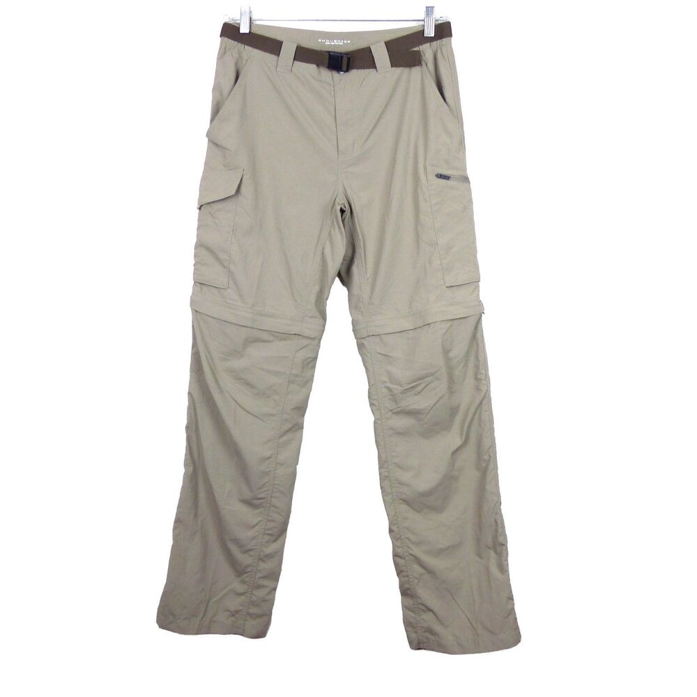 Columbia Pants Men 32x32 Silver Ridge Convertible OmniShade Cargo Ripstop Hiking